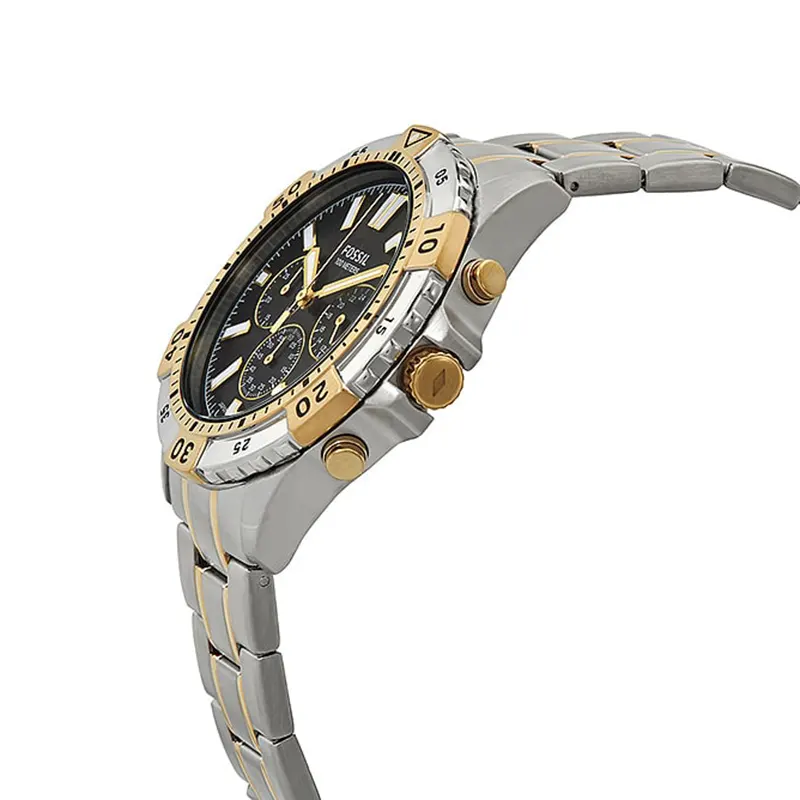 Fossil Garrett Chronograph Quartz Black Dial Men's Watch- FS5771